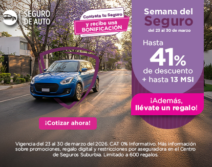 Banner Auto Móvil Suburbia