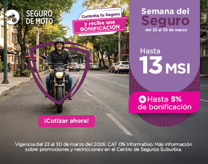 Banner Auto Móvil Suburbia