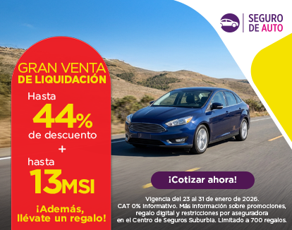 Banner Auto Móvil Suburbia