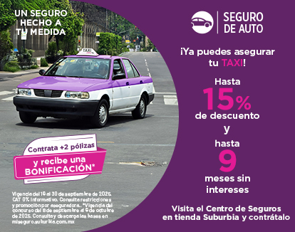 Banner Auto Móvil Suburbia