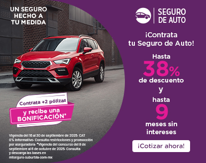 Banner Auto Móvil Suburbia